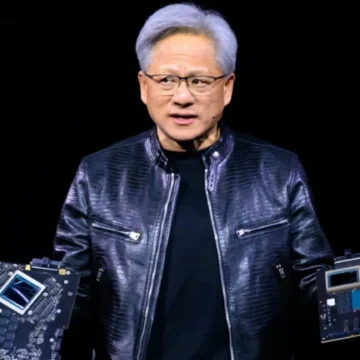 Nvidia CEO Jensen Huang announced the new AI chip at an event in San Jose, California