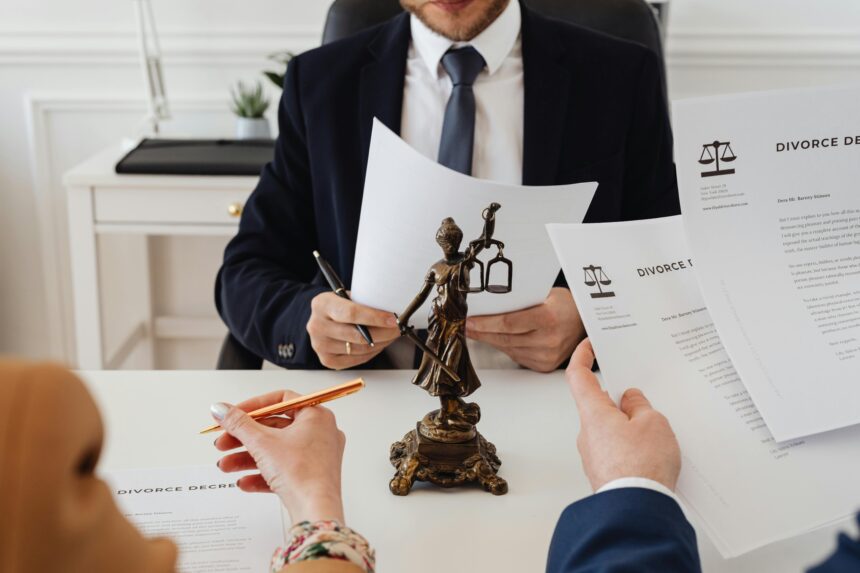 Personal Injury Lawyer in a meeting